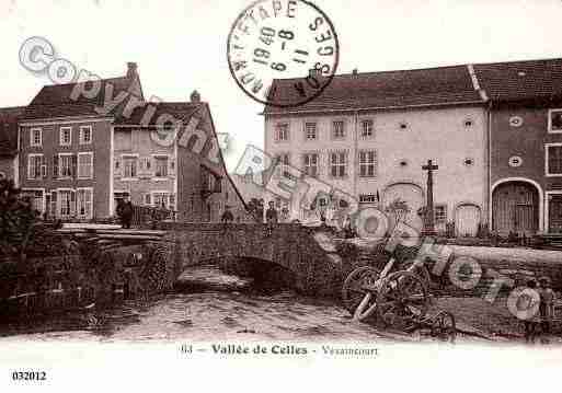 Ville de VEXAINCOURT, carte postale ancienne