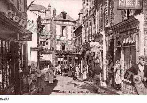 Ville de VILLERVILLE, carte postale ancienne