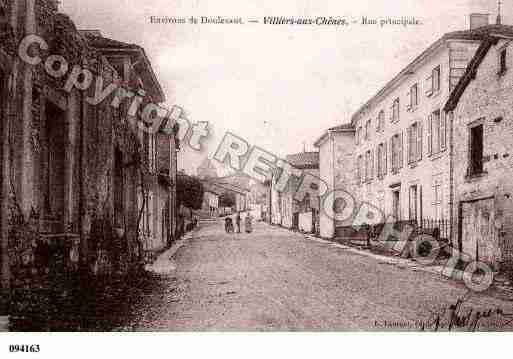 Ville de VILLIERSAUXCHENES, carte postale ancienne