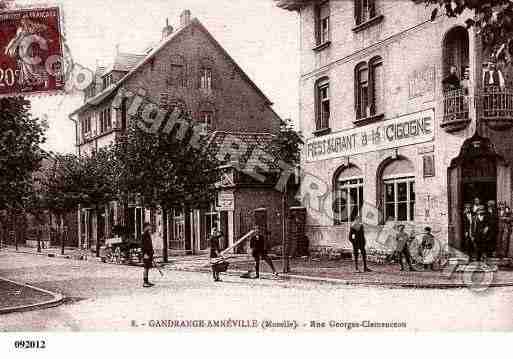 Ville de AMNEVILLE, carte postale ancienne