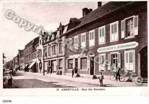 Ville de AMNEVILLE, carte postale ancienne