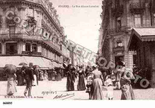 Ville de ANGERS, carte postale ancienne