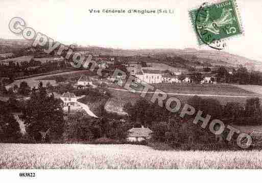 Ville de ANGLURESOUSDUN, carte postale ancienne