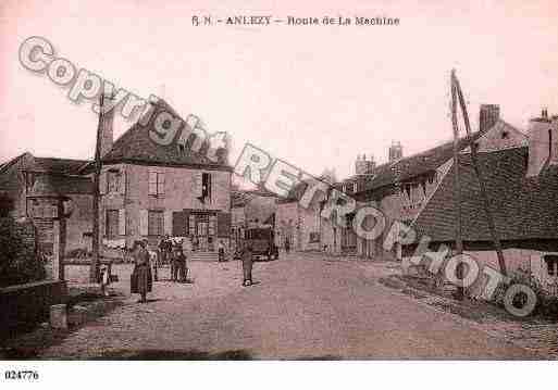 Ville de ANLEZY, carte postale ancienne