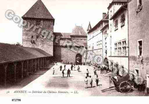 Ville de ANNECY, carte postale ancienne