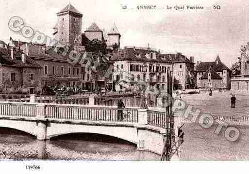 Ville de ANNECY, carte postale ancienne