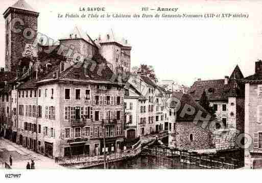 Ville de ANNECY, carte postale ancienne