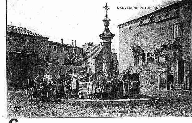 Ville de ANTOINGT, carte postale ancienne