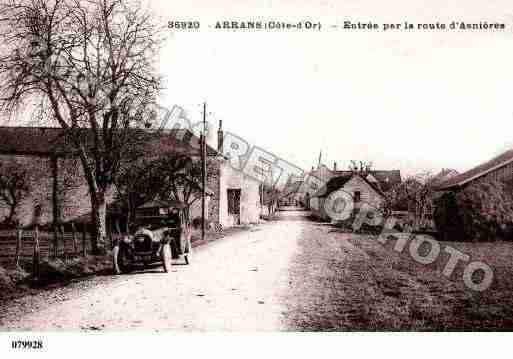 Ville de ARRANS, carte postale ancienne