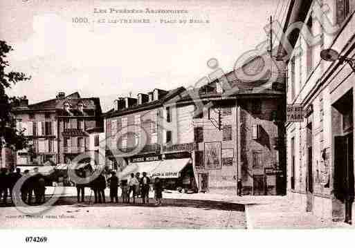 Ville de AXLESTHERMES, carte postale ancienne