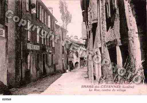 Ville de BARREDESCEVENNES, carte postale ancienne Ville de BARREDESCEVENNES, carte postale ancienne