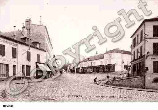 Ville de BIEVRES, carte postale ancienne