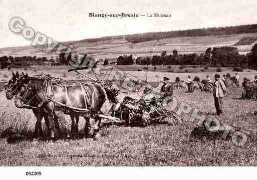 Ville de BLANGYSURBRESLE, carte postale ancienne