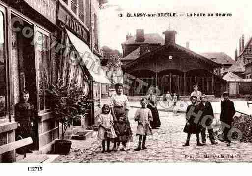 Ville de BLANGYSURBRESLE, carte postale ancienne