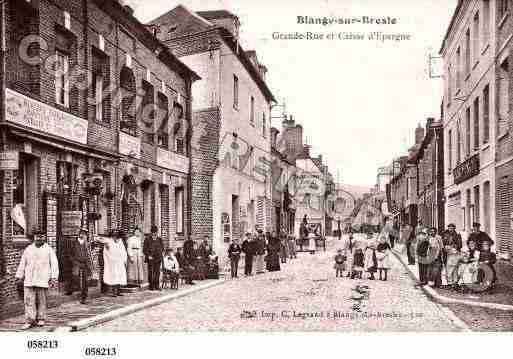 Ville de BLANGYSURBRESLE, carte postale ancienne