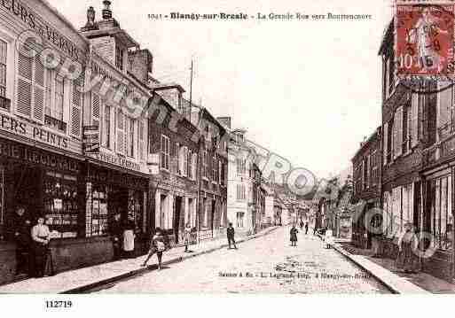 Ville de BLANGYSURBRESLE, carte postale ancienne