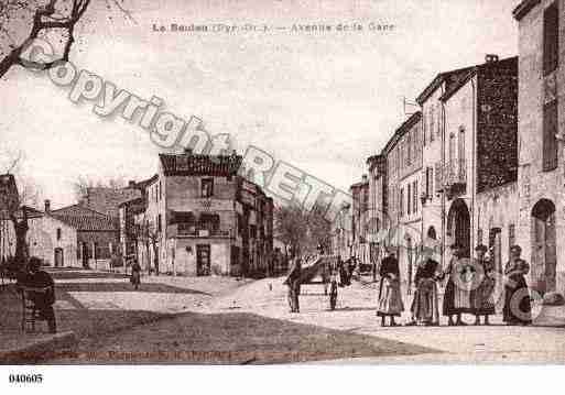 Ville de BOULOU(LE), carte postale ancienne