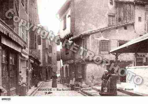 Ville de BRIOUDE, carte postale ancienne