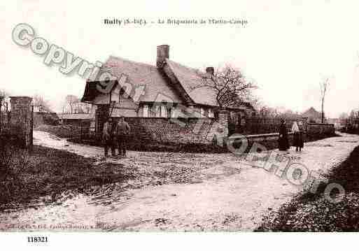 Ville de BULLY, carte postale ancienne