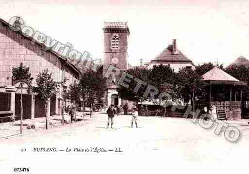 Ville de BUSSANG, carte postale ancienne