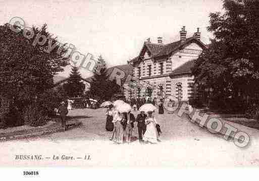 Ville de BUSSANG, carte postale ancienne