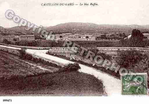 Ville de CASTILLONDUGARD, carte postale ancienne