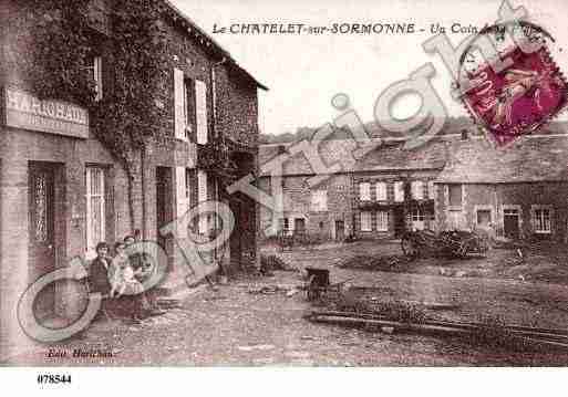 Ville de CHATELETSURSORMONNE(LE), carte postale ancienne