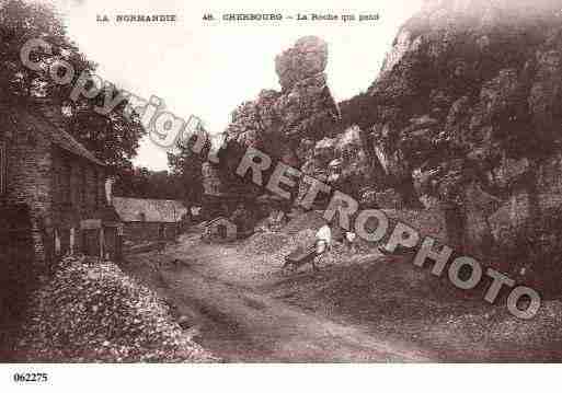 Ville de CHERBOURG, carte postale ancienne