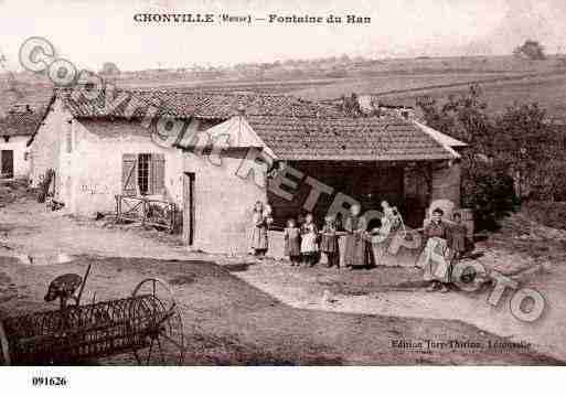 Ville de CHONVILLEMALAUMONT, carte postale ancienne