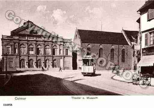 Ville de COLMAR, carte postale ancienne