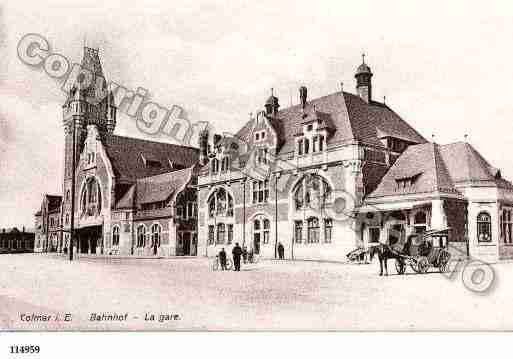 Ville de COLMAR, carte postale ancienne