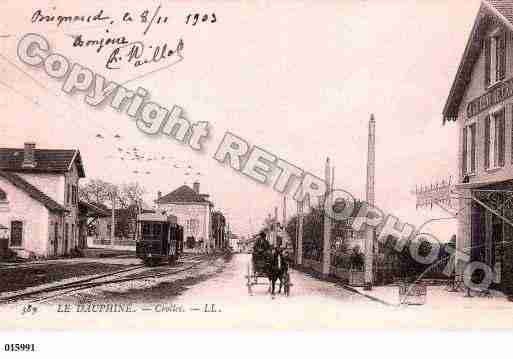 Ville de CROLLES, carte postale ancienne Ville de CROLLES, carte postale ancienne