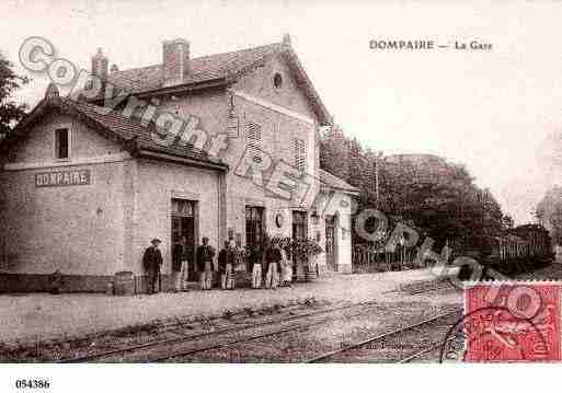 Ville de DOMPAIRE, carte postale ancienne