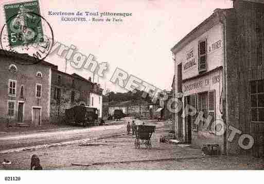 Ville de ECROUVES, carte postale ancienne