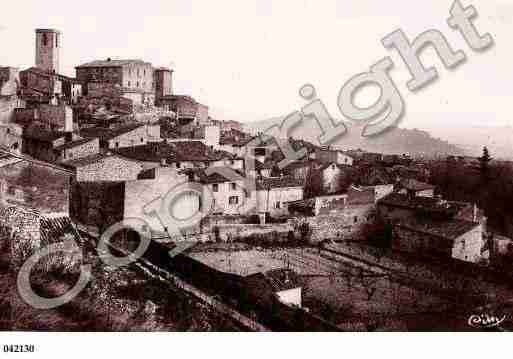 Ville de EGUILLES, carte postale ancienne