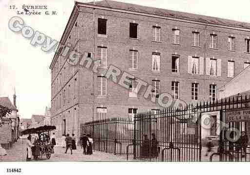 Ville de EVREUX, carte postale ancienne