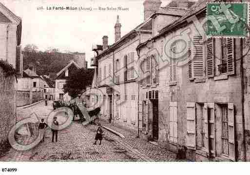 Ville de FERTEMILON(LA), carte postale ancienne