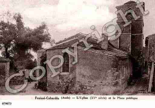 Ville de FRAISSECABARDES, carte postale ancienne