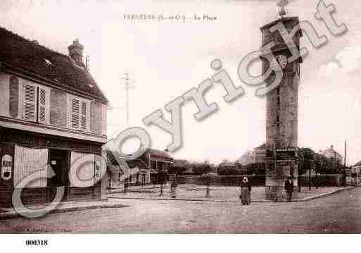 Ville de FRENEUSE, carte postale ancienne