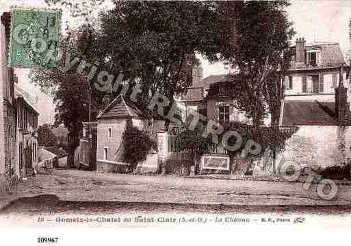 Ville de GOMETZLECHATEL, carte postale ancienne