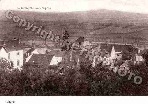 Ville de GUICHE(LA), carte postale ancienne