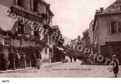 Ville de JUILLAC, carte postale ancienne