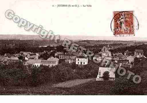 Ville de JUZIERS, carte postale ancienne