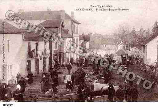 Ville de LANNEMEZAN, carte postale ancienne