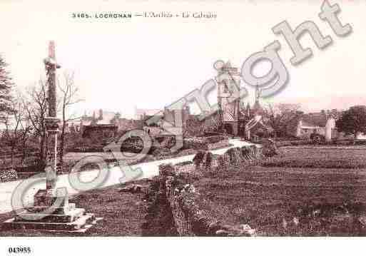 Ville de LOCRONAN, carte postale ancienne