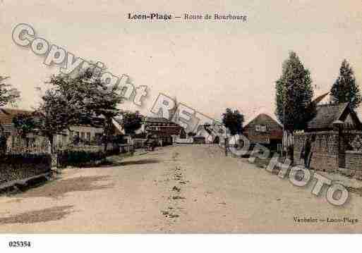 Ville de LOONPLAGE, carte postale ancienne