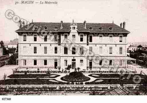 Ville de MACON, carte postale ancienne Ville de MACON, carte postale ancienne
