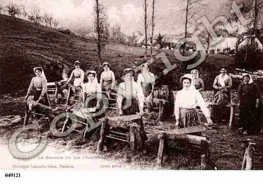 Ville de MASSAT, carte postale ancienne