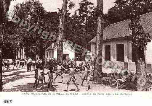 Ville de METZ, carte postale ancienne