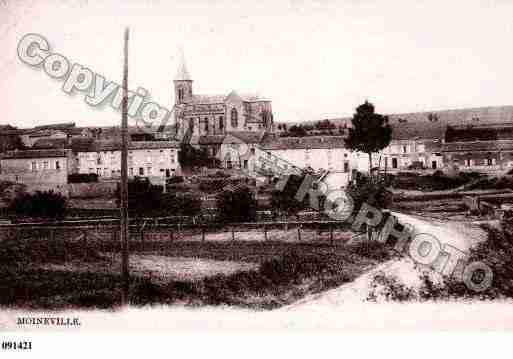 Ville de MOINEVILLE, carte postale ancienne